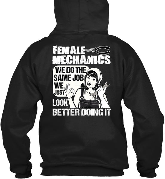 Female Mechanics T Shirt, Being A Mechanic T Shirt