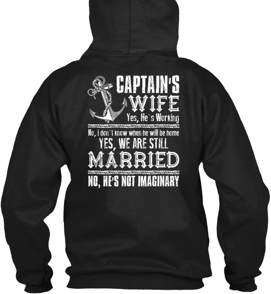 Captain's Wife T Shirt, We Are Still Married T Shirt