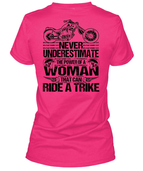 Ride A Trike T Shirt, I Love Biker T Shirt