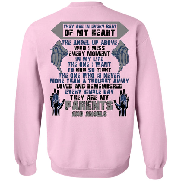 I Love Mom T Shirt, They Are My Parents And Angels Sweatshirt