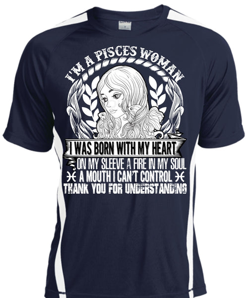 I'm A Pisces Woman T Shirt, Fire In My Soul T Shirt, Cool Shirt