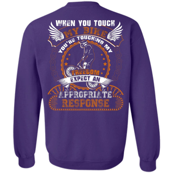 My Freedom T Shirt, I Love Biker Sweatshirt
