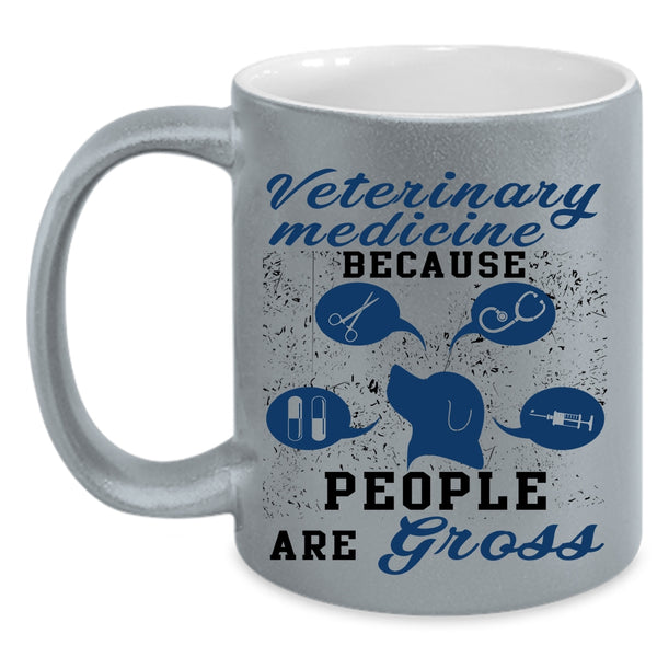 Cool Vet Tech Coffee Mug, Veterinary Medicine Accent Mug