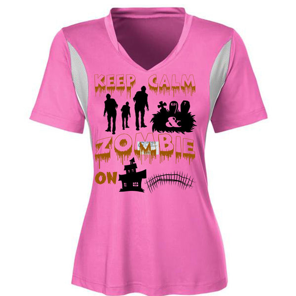 Keep Calm Zombie On T Shirt, Wait For Halloween T Shirt, Awesome T-Shirts