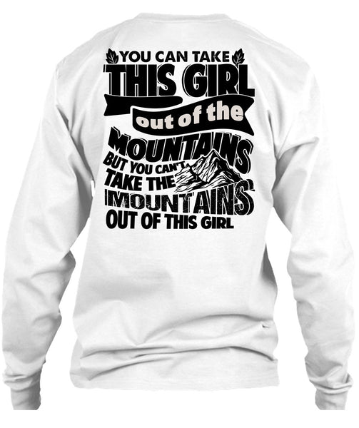 Mountains Out Of This Girl T Shirt, I Love Hiking T Shirt