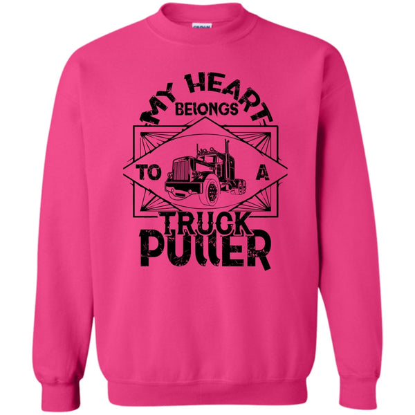 Coolest Trucker Ever T Shirt, My Heart Belongs Sweatshirt