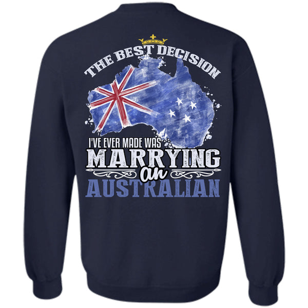 Being A Husband T Shirt, I Love Australian Sweatshirt