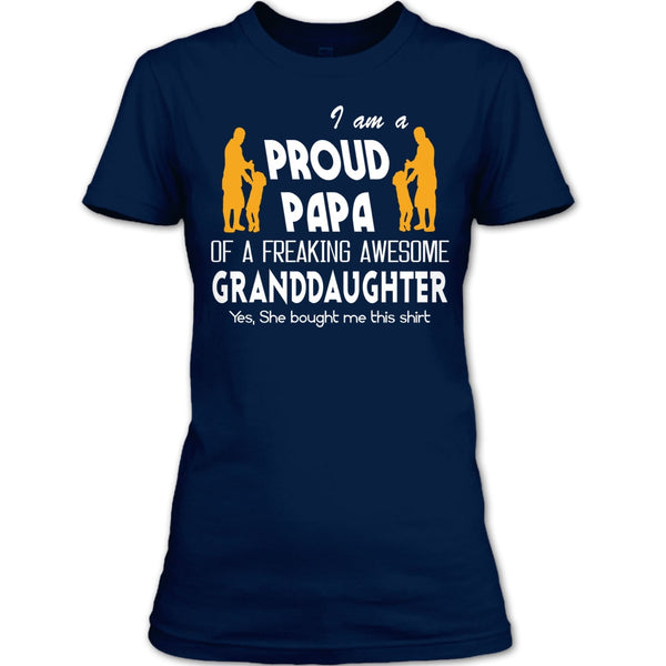 A black t-shirt with the shopify logo