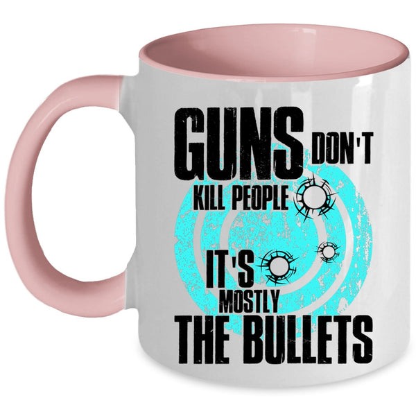 Funny Gift For Gun Owner Coffee Mug, Cool Gunaholic Accent Mug