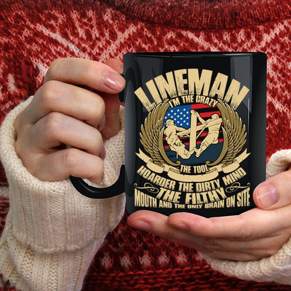 Lineman Coffee Mug, Awesome Gift For Linemans Coffee Cup