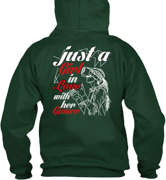 Just A Girl In Love With Her Gamer T Shirt, Being A Gamer T Shirt