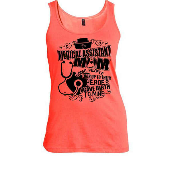 Medical Assistant Mom T Shirt, Gift For Mom Tank Top