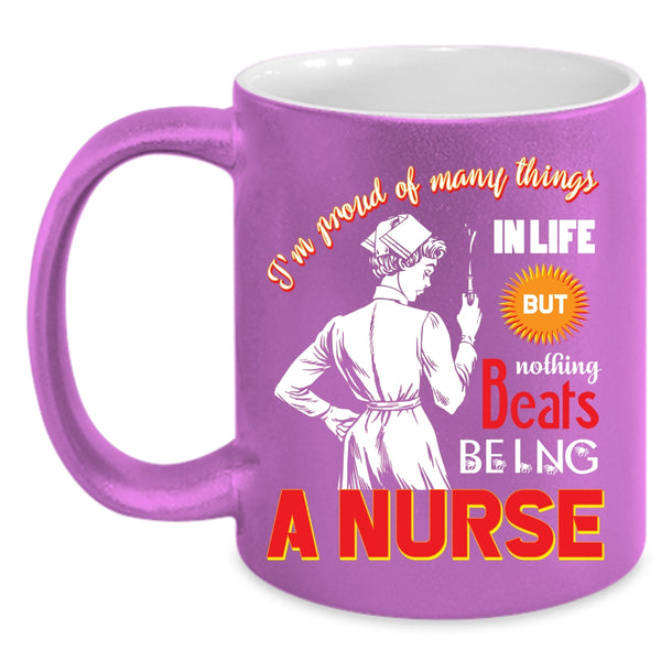 Being A Nurse Coffee Mug, Cute Gift For Nurses Coffee Cup