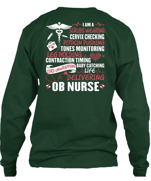 Life Delivering Ob Nurse T Shirt, Being A Nurse T Shirt