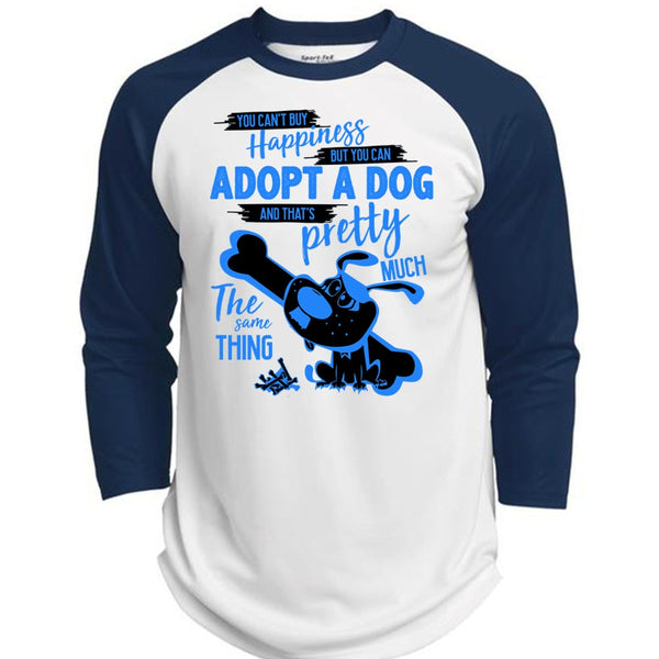 You Can't Buy Happiness T Shirt, I Love My Dog T Shirt, Awesome T-Shirts  (Polyester Game Baseball Jersey)