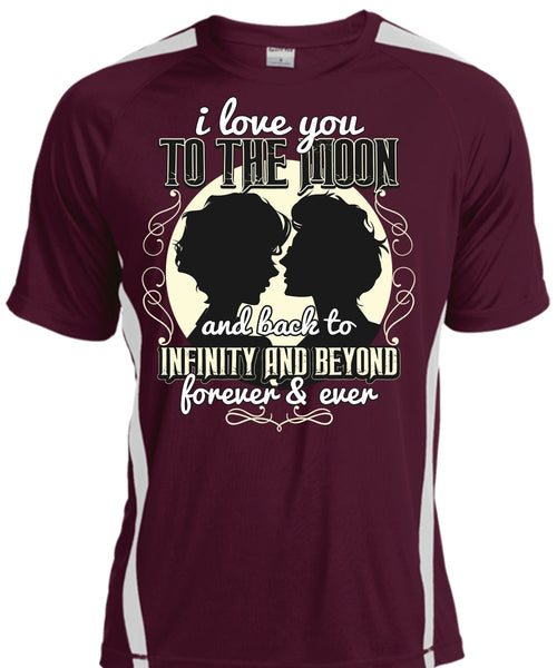 I Love You To The Moon And Back T Shirt, Being A Husband T Shirt, Cool Shirt