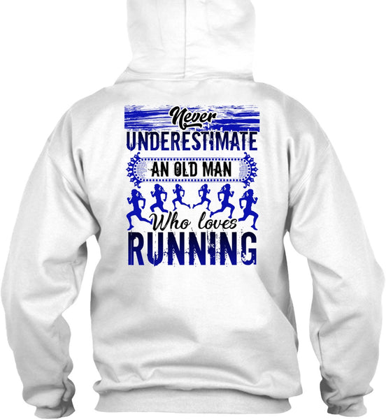 Old Man Who Loves Running T Shirt, I Love Running T Shirt
