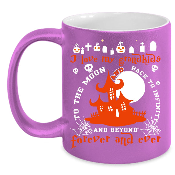 I Love My Grandkids Coffee Mug, Cute Gift For Grandparent Coffee Cup