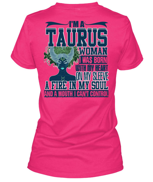 I'm A Taurus Woman T Shirt, I Love Taurus T Shirt