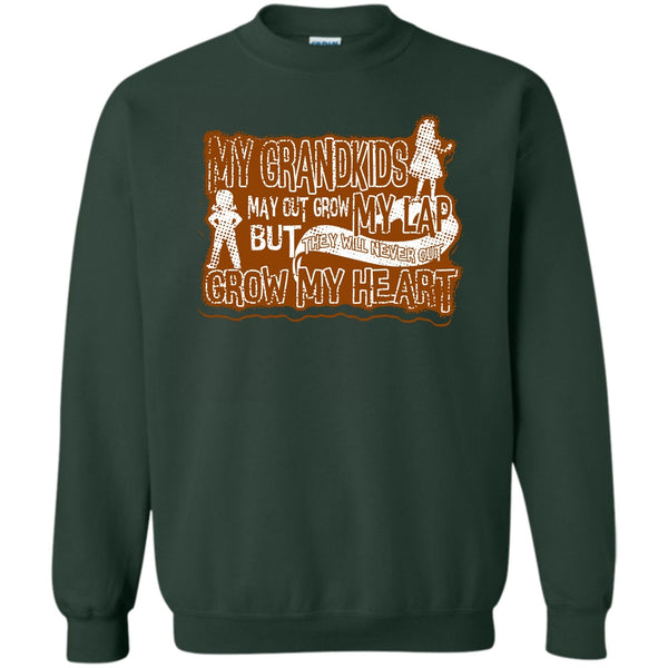 Never Out Grow My Heart T Shirt, My Grandkids Sweatshirt