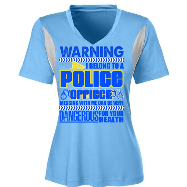 I Belong To A Police Officer T Shirt, I Love Police T Shirt, Awesome T-Shirts
