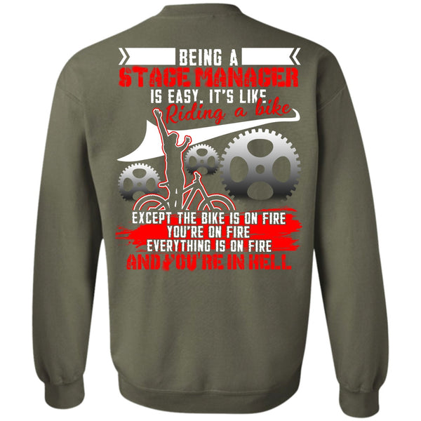 You're In Hell T Shirt, Being A Manager Sweatshirt