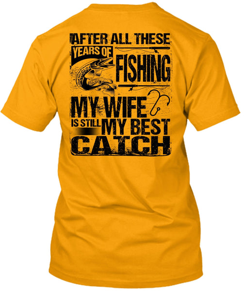 Years Of Fishing T Shirt, I Love Fishing T Shirt