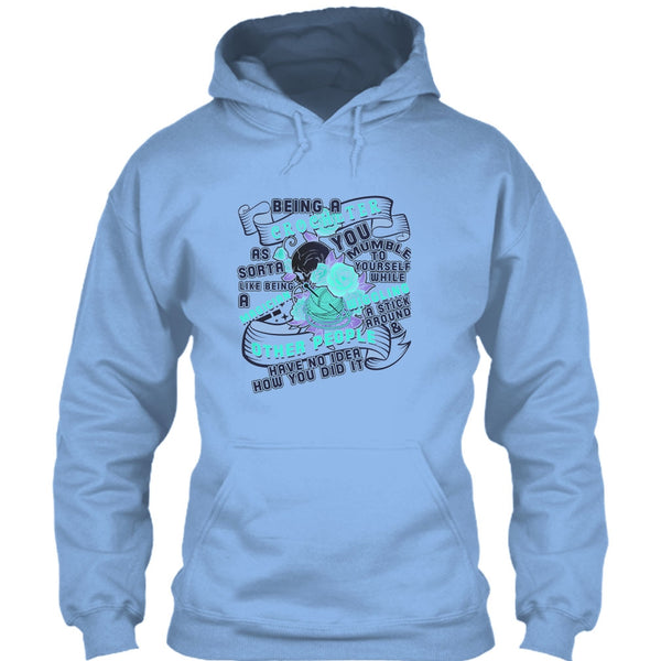 Being A Crocheter T Shirt, Cool Crocheting T Shirt