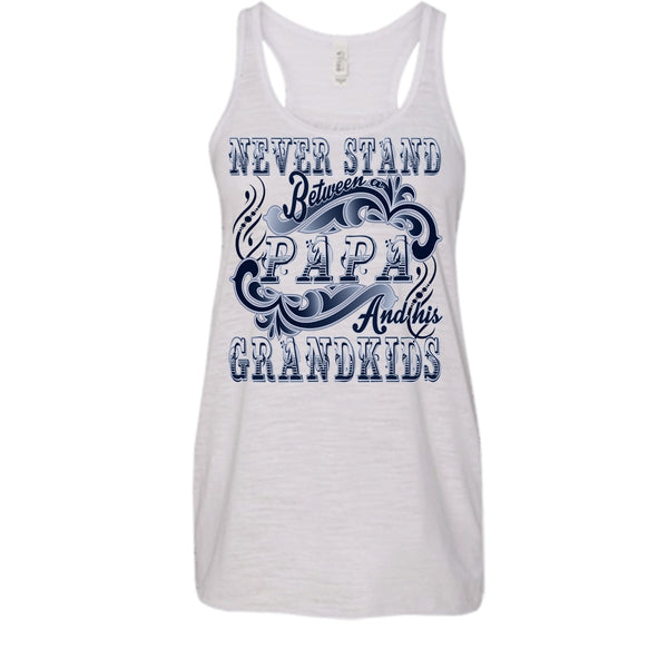 Never Stand Between T Shirt, Coolest Papa Tank Top