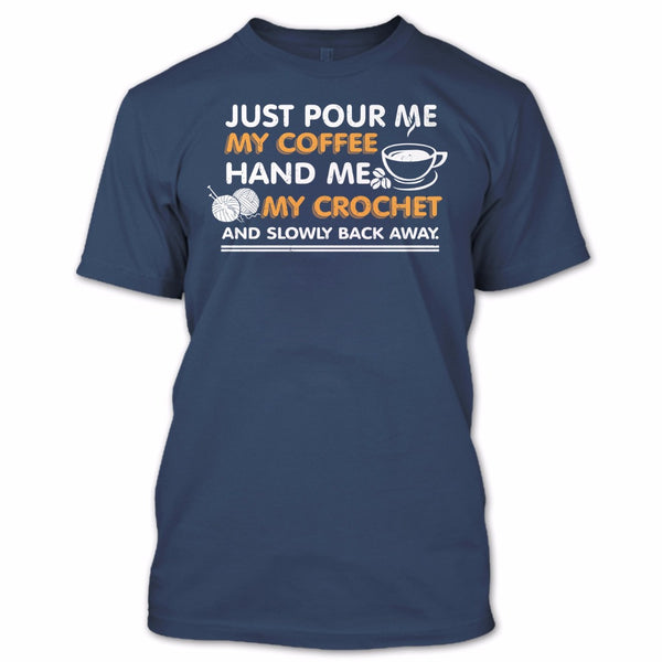 A black t-shirt with the shopify logo