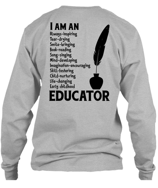 I Am An Early Childhood Educator T Shirt, My Job T Shirt