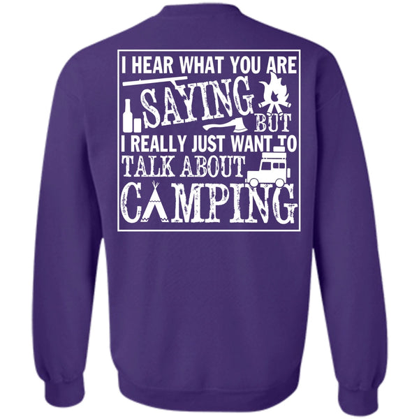 Being A Camping T Shirt, I Love Camper Sweatshirt