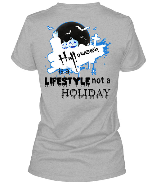 Halloween Is A Lifestyle Not A Holiday T Shirt, Wait For Halloween T Shirt