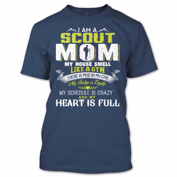 A black t-shirt with the shopify logo