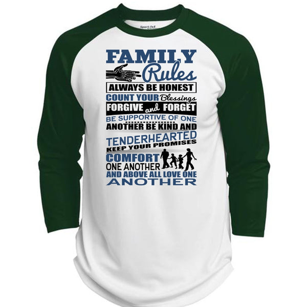 Family Rules T Shirt, I Love Papa T Shirt, Awesome T-Shirts  (Polyester Game Baseball Jersey)