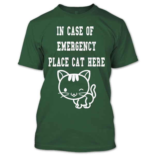 A black t-shirt with the shopify logo