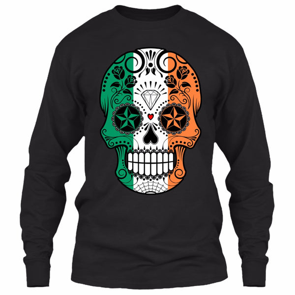 A black t-shirt with the shopify logo