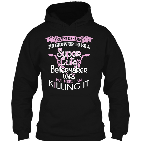 A black t-shirt with the shopify logo