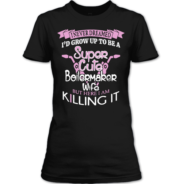 A black t-shirt with the shopify logo