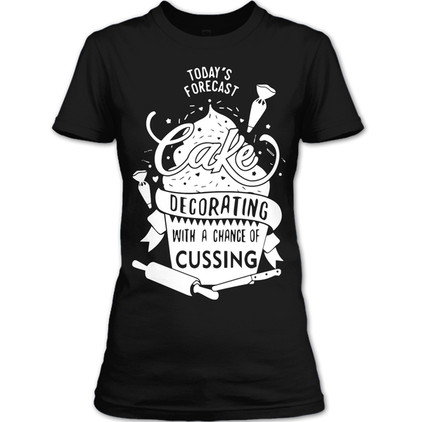 A black t-shirt with the shopify logo