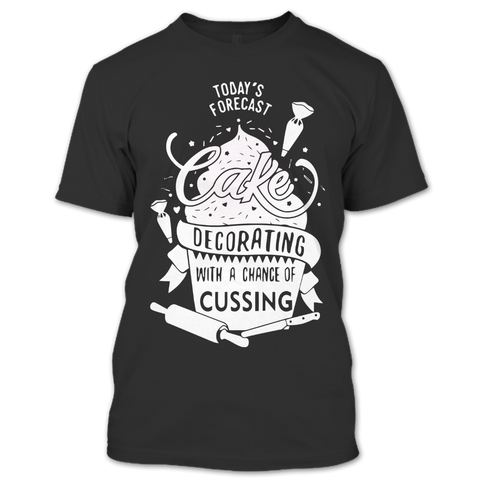 A black t-shirt with the shopify logo