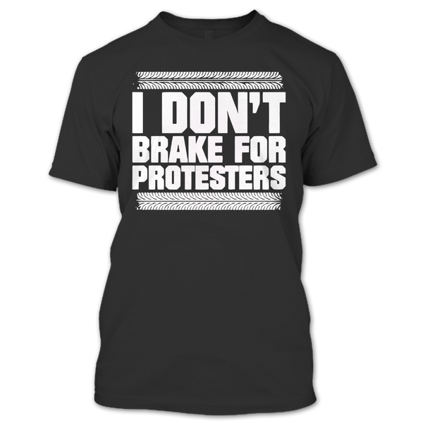 A black t-shirt with the shopify logo