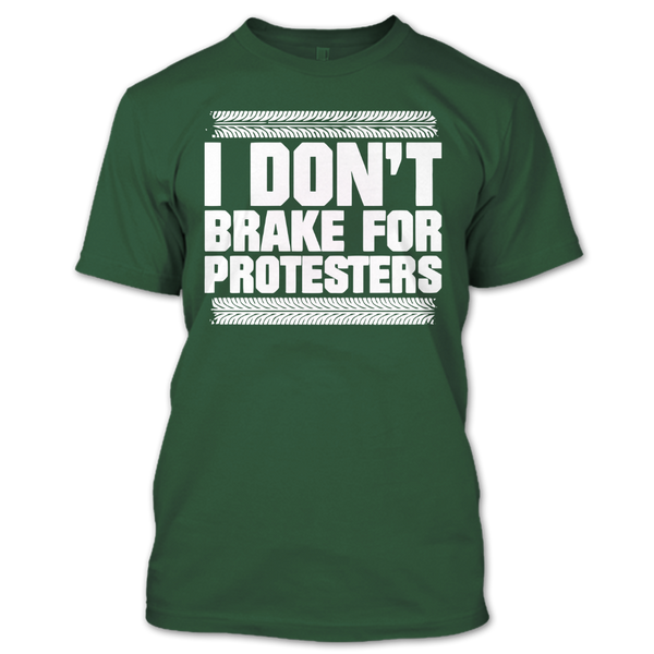 A black t-shirt with the shopify logo