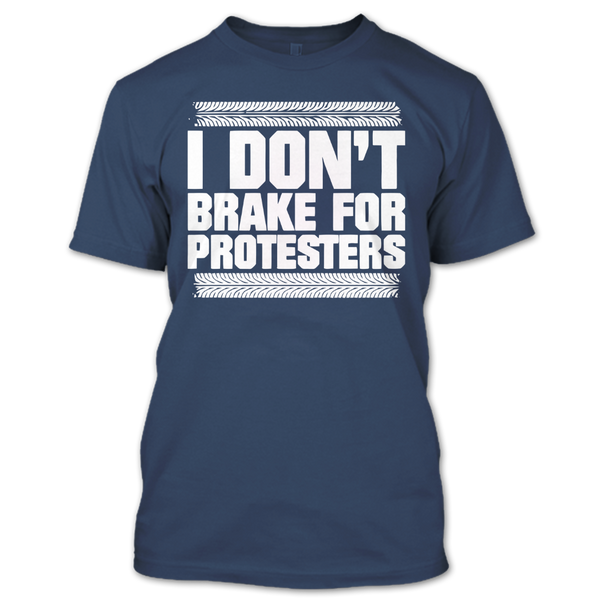 A black t-shirt with the shopify logo