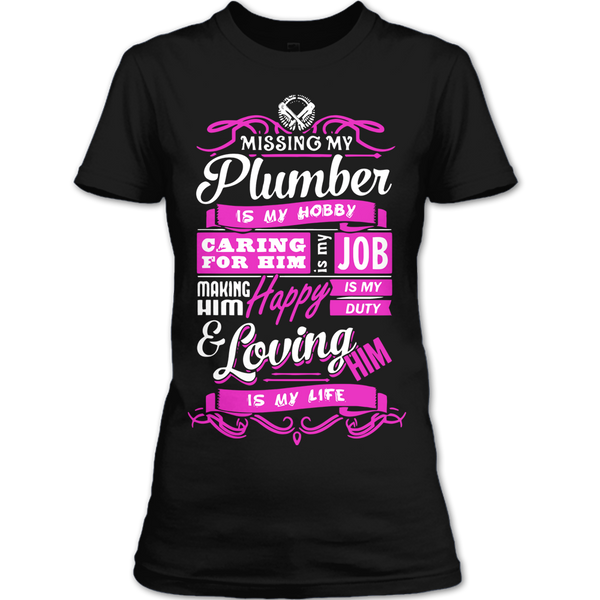 A black t-shirt with the shopify logo