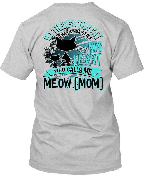 This Cat That Kinda Stole My Heart T Shirt, I Love Cat T Shirt