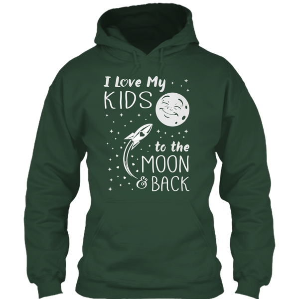 A black t-shirt with the shopify logo