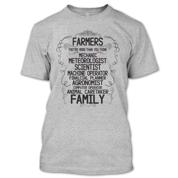 Farmers T Shirt, Gift For Farmer T Shirt