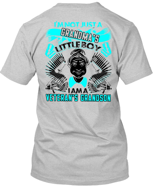 I Am A Veteran's Grandson T Shirt, Being A Veteran T Shirt