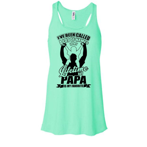 Papa Is My Favorite Name T Shirt, Father's Day Gift Tank Top